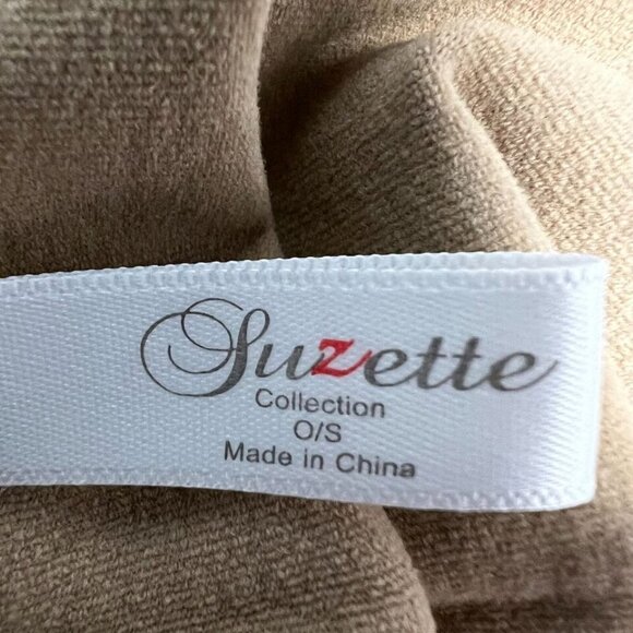 Suzette Womens Tan Sleeveless Lattice Straps Pullover Tank Top One Size - Picture 9 of 10